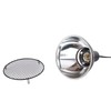 5.5in Reptile Lamp Fixture Uniform Heating Professional Shallow Dome Lamp