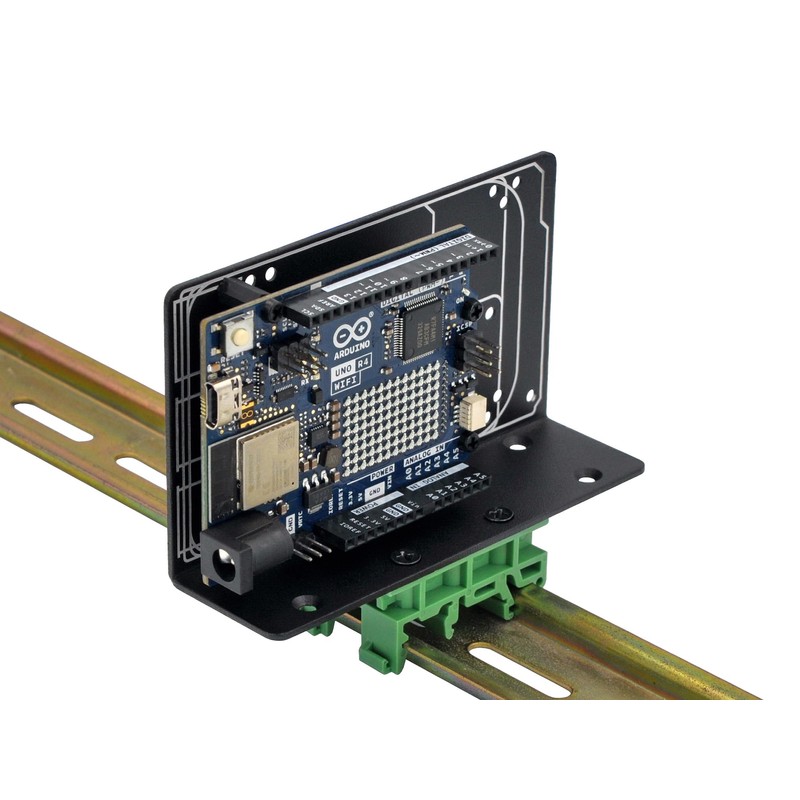 DIN Rail Mount Bracket for Raspberry Pi 1A+ 1B+ 2B