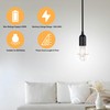 Simple Deluxe 15 Feet Hanging Lantern Extension Cord Cable, On