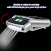 Mudder 2 Pieces LED Clip on Cap Lights USB Rechargeable