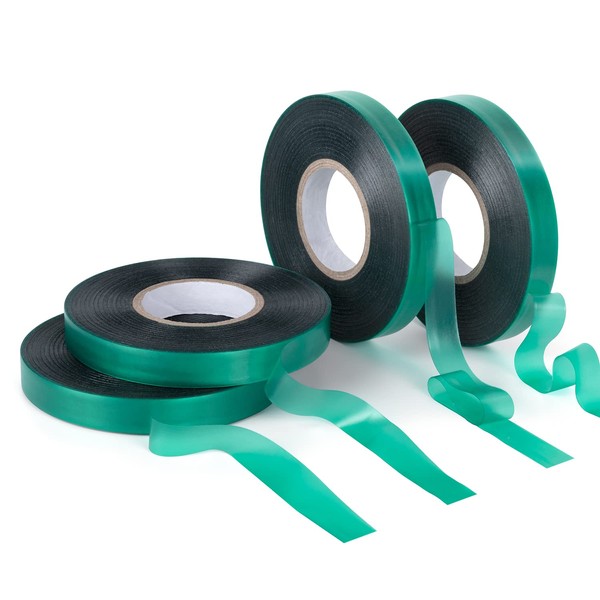 IKAYAS 600Ft Garden Plant Tapes Rolls Thick Reusable Green Garden