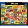 White Mountain 1000 Piece Puzzle Fun Collage Jigsaw Puzzles Gift