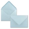 50x stationery sets DIN A5 with C6 envelopes - light
