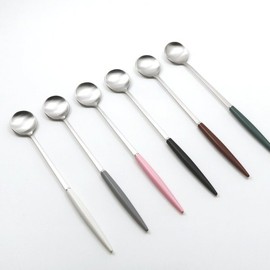 (All-round) Mont Blanc Eiffel/Bijou Silver Long Teaspoon / (올라운드)몽블랑 에펠비쥬 실버 롱티스푼
