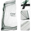 Red de Pesca Plegable Healeved de Nailon Verde para Peces