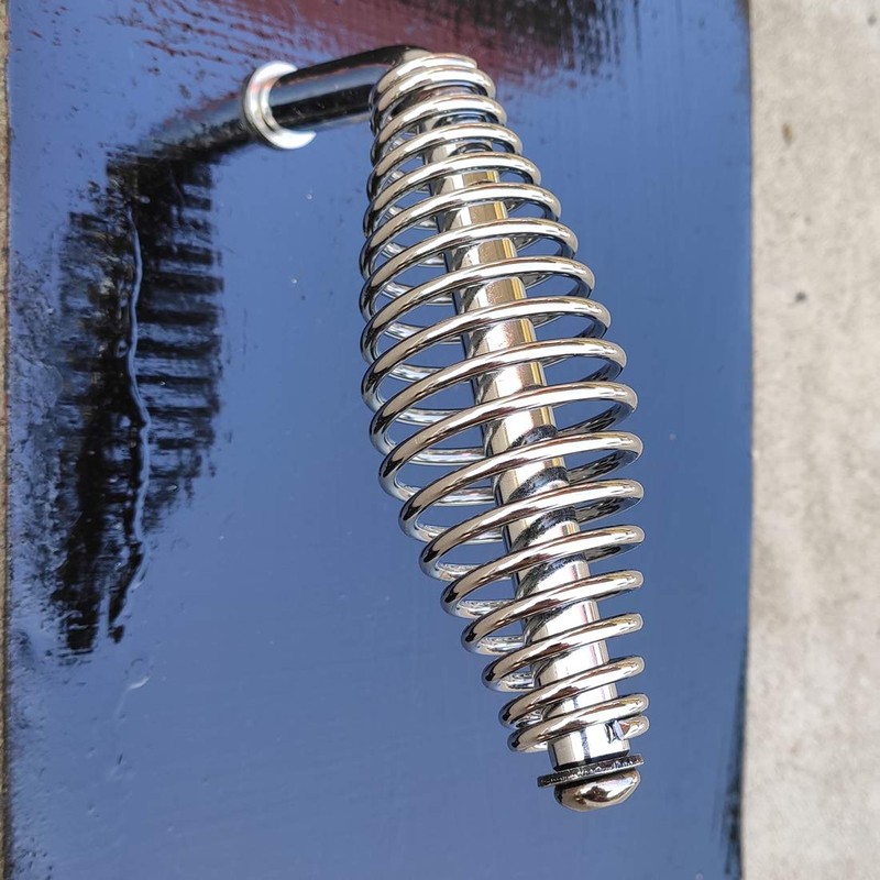 Gooyoou 5" Stainless Spring Handle with 1/2" Steel Rod for