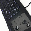 DSI Industrial Waterproof Backlit Keyboard with 2-in-1 Multi-Touch and Numeric