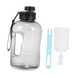 KOMBIUDA Durable Fitness Water Jug Large Capacity Sports Bottle Portable Water Cup Stable Base Ideal for Outdoor Activities Sports Work Random Color