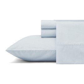 Sleepletics Celliant Performance Pillowcase Set, Set of 2, Wrinkle Resistant (Blue, King)