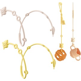 correas de juguete para bebé,Juguetes para sillas de auto, Juguetes para sillas altas - 2 uds. De accesorios para coche de bebé, correa de juguete para bebé, juguetes para asiento de coche, Clip Buniq