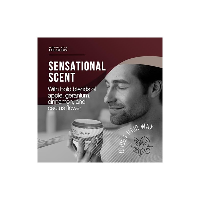 Mon Platin Professional 150ml Original Jojoba Clay Wax for Wild