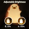Crtivetoys Cute Seagull Night Light for Bedroom, Animal Silicone Nursery
