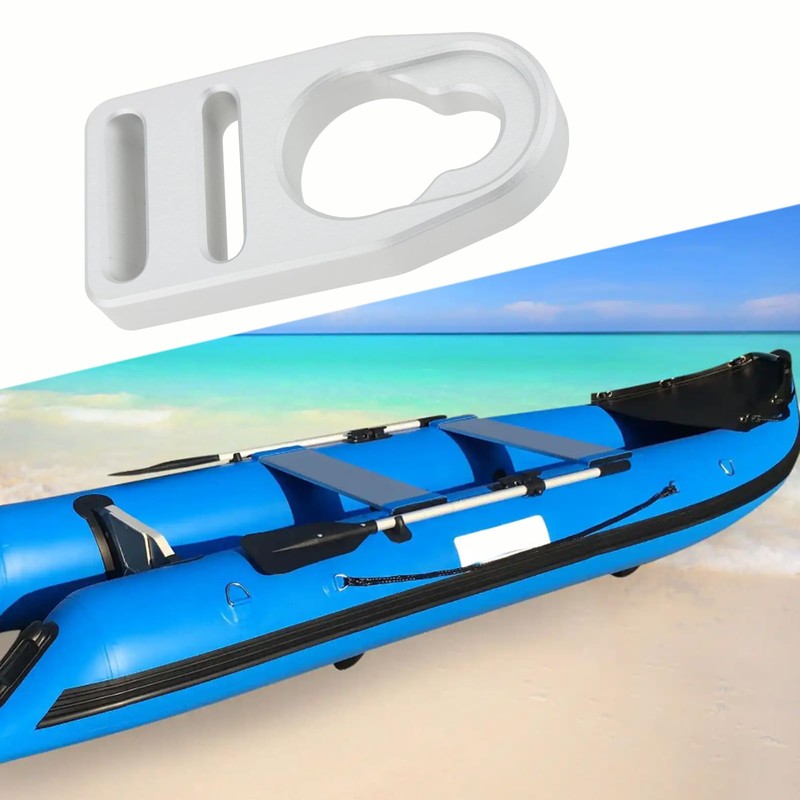 YINETTECH 2pcs Kayak Seats Clips Strap Aluminum Buckle Clip Compatible