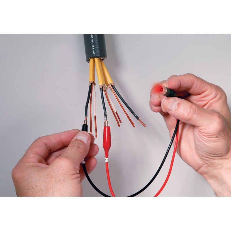 Extech CT20 Remote and Local Continuity Tester One Person Operation