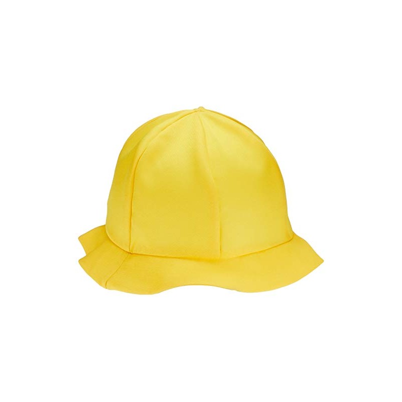 プレイアベニュー おとなの幼稚園帽子 頭回り58cm イエロー