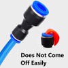 4PCS Pneumatic Push to Connect Fittings, 16mm to 12mm Straight
