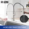 Fapully Touchless Kitchen Faucet with Pull Down Sprayer,Sensor Commercial Pull-Down