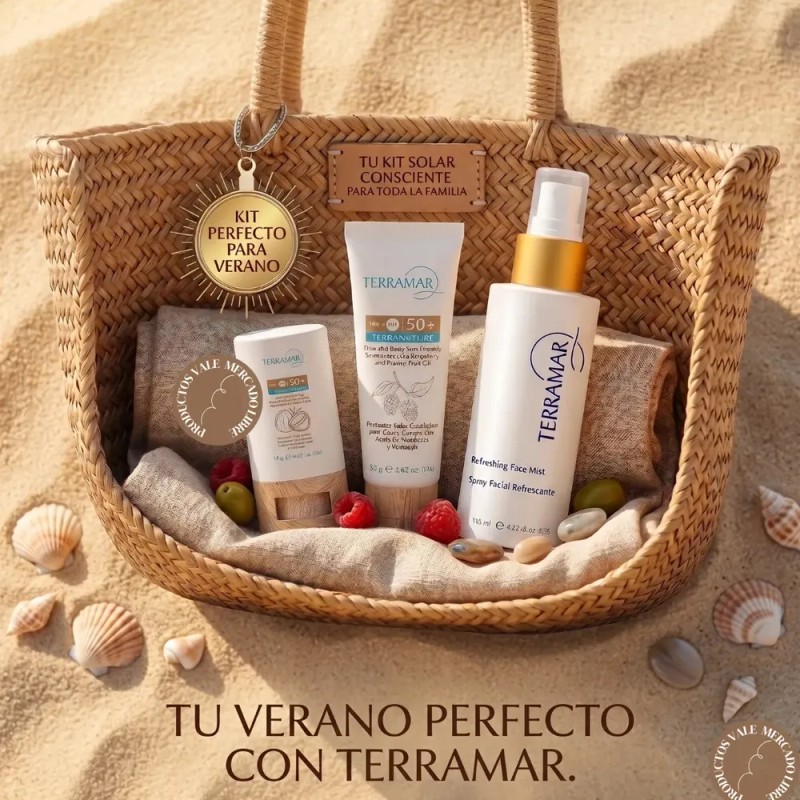 Kit Cuidadosolar Bloqueador Crema Y Barra Ecologico Terramar