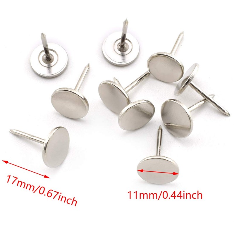 SDTC Tech Flat Head Upholstery Tack Furniture Decoration Thumb Pushpins