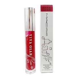 MAC VIVA GLAM Lip Glass Air Non-sticky Gloss - Viva KIMMITMENT (.17 Fl Oz / 5 ml) Limited Edition