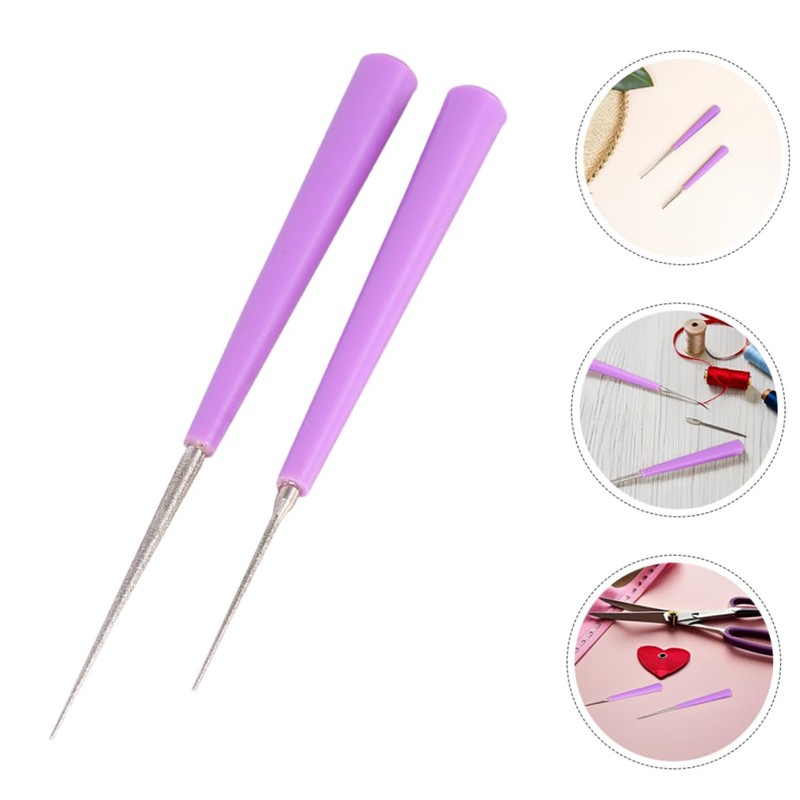 Hohopeti Bead Tools Kit 4pcs Bead Reamer Tool DIY Hand