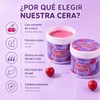 ULTRAMO Cera Depilatoria Suave | Depilacion Sin Dolor（Cereza）