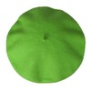 JOYHY Gorro de boina clásico de color liso para mujer,
