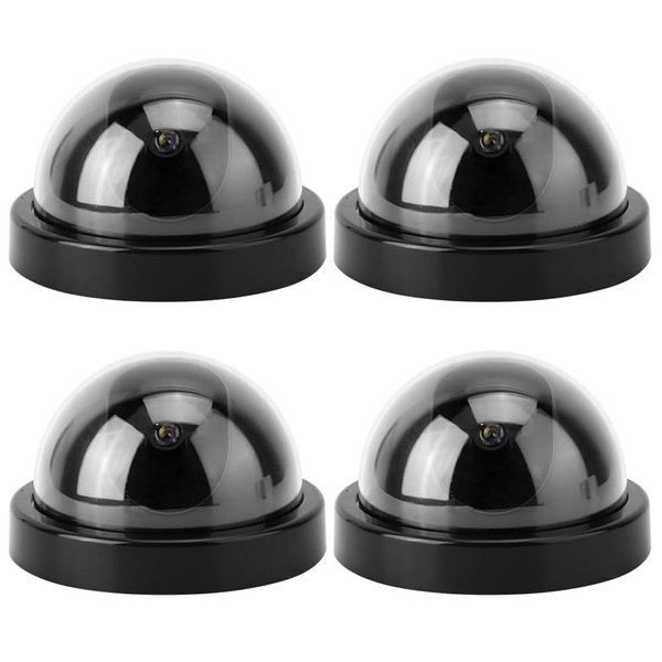 4 Dummy Camera, Surveillance Camera, Hemisphere Camera, Dome Camera, Fake