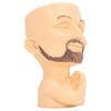 Face Planter Pot with Drainage Hole Man Face Flower Pot