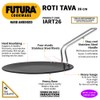 Futura Hawkins Concave tava, 10.25", Grey