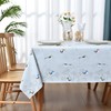 WenYa PVC Tablecloth Wipe Clean Table Cloth Wipeable Plastic Tablecloths,