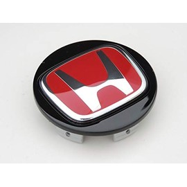 FK-8 Civic Type R Genuine Wheel Center Cap Set of 4 Outer Diameter: Approx. 2.7 inches (69 mm), Inner Diameter: Approx. 2.6 inches (65 mm), TYPE-R
