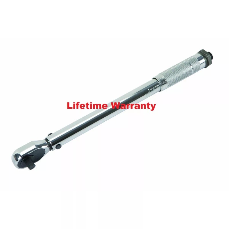 Pittsburgh Pro 3/8 in. Drive Reversible Click Type Torque Wrench