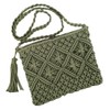 oukesin Small Cotton Shoulder Bag for Women Macrame Handmade with