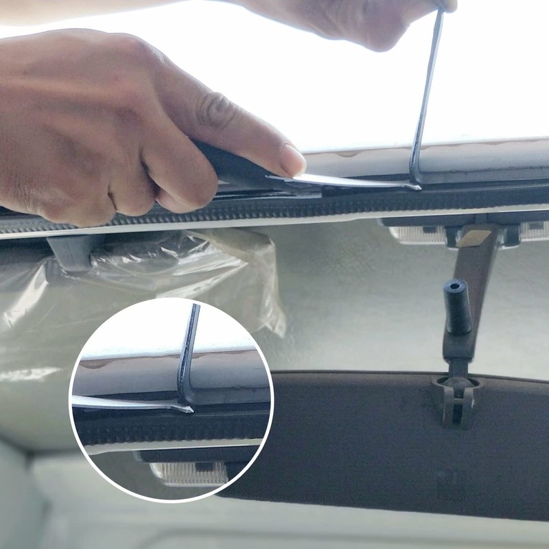 Auto glass residual glue repair tool, including 3 types of