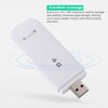Vikye 4G LTE Adapter, 100Mbps High Speed Wireless Network Adapter