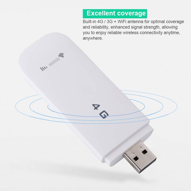 Vikye 4G LTE Adapter, 100Mbps High Speed Wireless Network Adapter