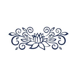 Tattwo.me Temporary Tattoos for Adults and Kids 2 Weeks Waterproof - Flower Arrangement - Vegetable Ink - EU Cosmetic Certificate - (G0031)