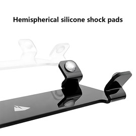 Portable Acrylic Speaker Stand for Parties and Festivals Desktop Speaker Stand Display Stand Speaker Mount Car Speaker, White