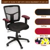 Trycooling 2 Pcs Polyester Removable Machine Washable Office Chair Armrest