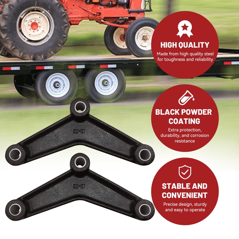 SENKEYFE Trailer Shackle Kit, Heavy Duty Tandem Trailer Axle Shackle