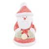 Glory Haus Jolly Santa Charcuterie Board Topper - Hand-Painted Ceramic