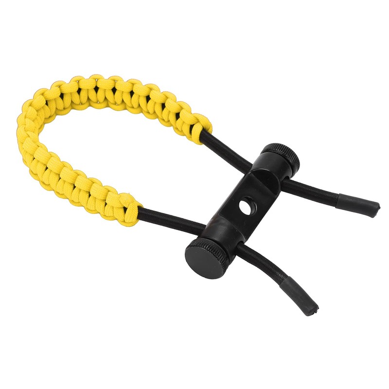 Bow Wrist Sling, Adjustable Bow Wrist Sling for Training (Yellow)