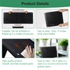 Black Large 4 Sided Splatter Guard for Frying Stove Top,Oil