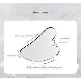 Juego de 5 herramientas de masaje facial, placa raspadora de acero inoxidable y rodillo 3D, bandeja de hielo de silicona: herramienta reutilizable de compresas frías faciales, no requiere elect (blue)
