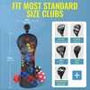 Golf Club Head covers Hybrid Utility Rescue with Interchangeable Number