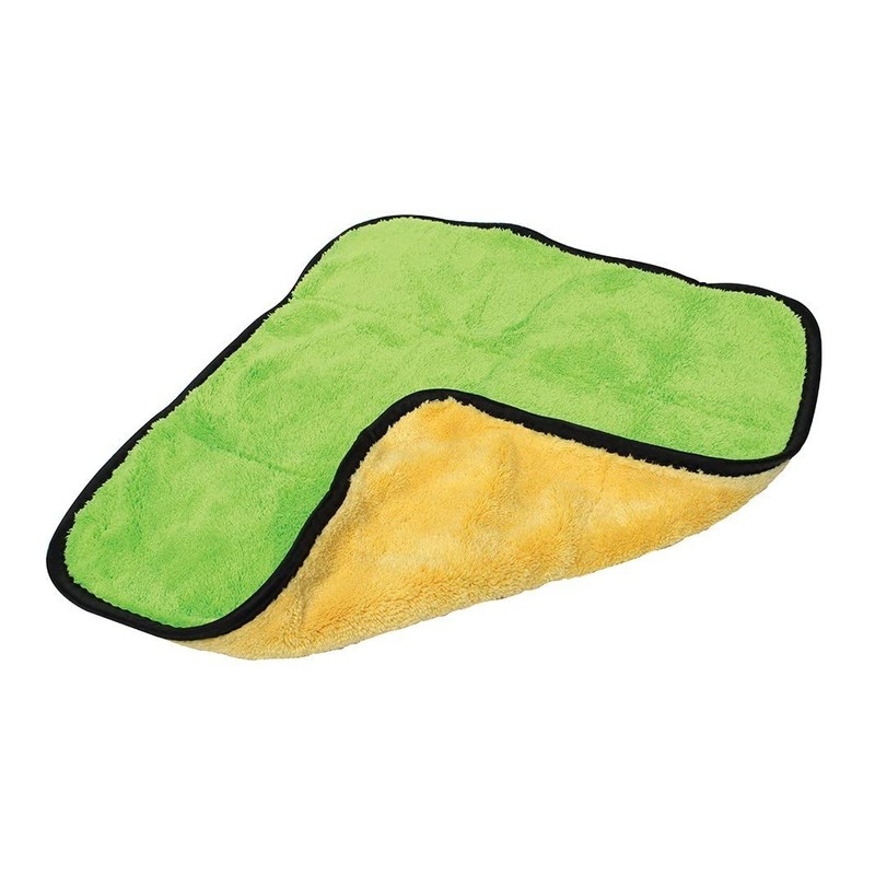 Turtle Wax Microfibre Buffing Towel, Green/Yellow