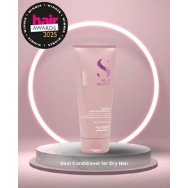 Alfaparf Milano Semi Di Lino Moisture Nutritive Leave-in Sulfate Free Conditioner for Dry Hair - Professional Salon Quality - SLS, Paraben and Paraffi