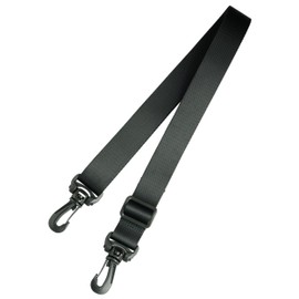 No BoRDER SY30MBK Replacement Shoulder 30mm Wide Japanese Bag Strap Thick FABLT Black