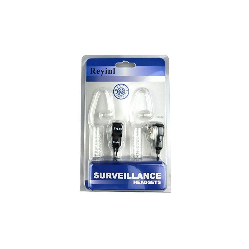 Reyinl RYL13 Two-Way Radios Headset Noise Canceling Transparent Security Earpiece